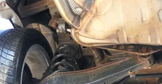 VW Golf 6 5K Auspuff Mittelrohr Endschalldämpfer hinten 2,0 CBAA CBAB - Bild 2