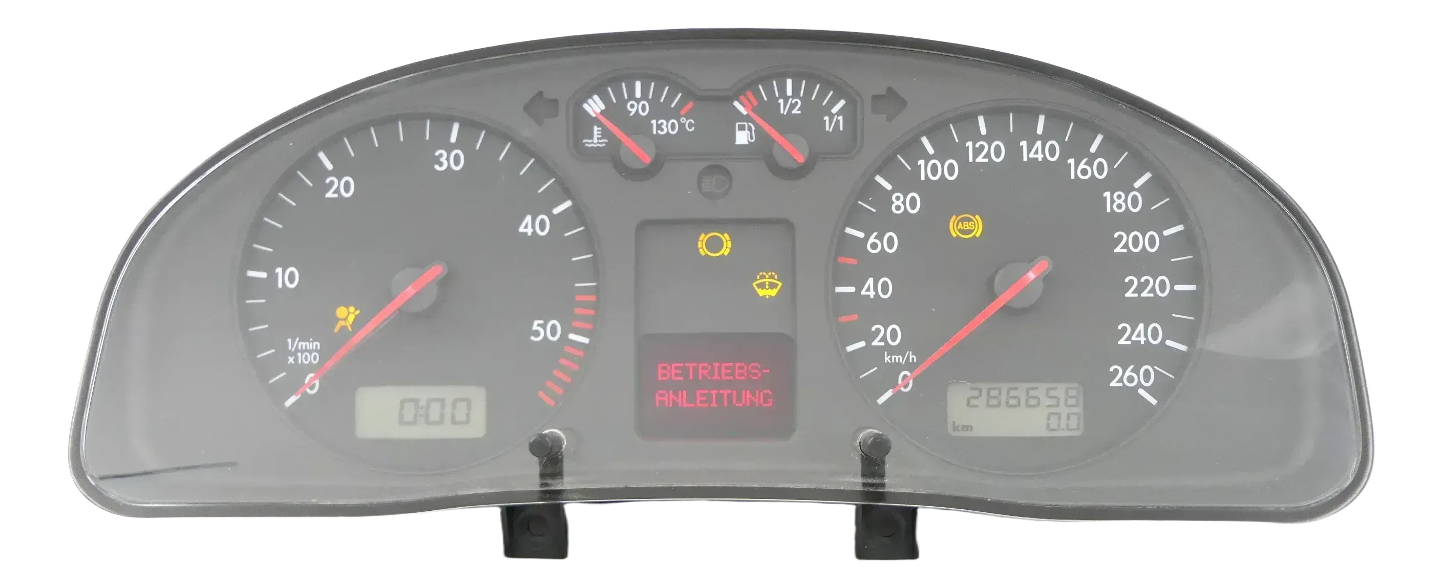 VW Passat 3B Tacho Tachometer Kombiinstrument 286.000km 3B0920822A 1,9 TDI AJM - Bild 1