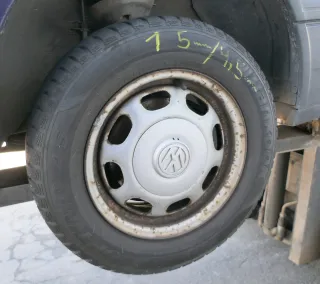 4x Golf 3 Vento 175/70 R13 82T Allwetterreifen M+S Reifen 5,5jx13H2 ET38 ca5-7mm - Bild 5