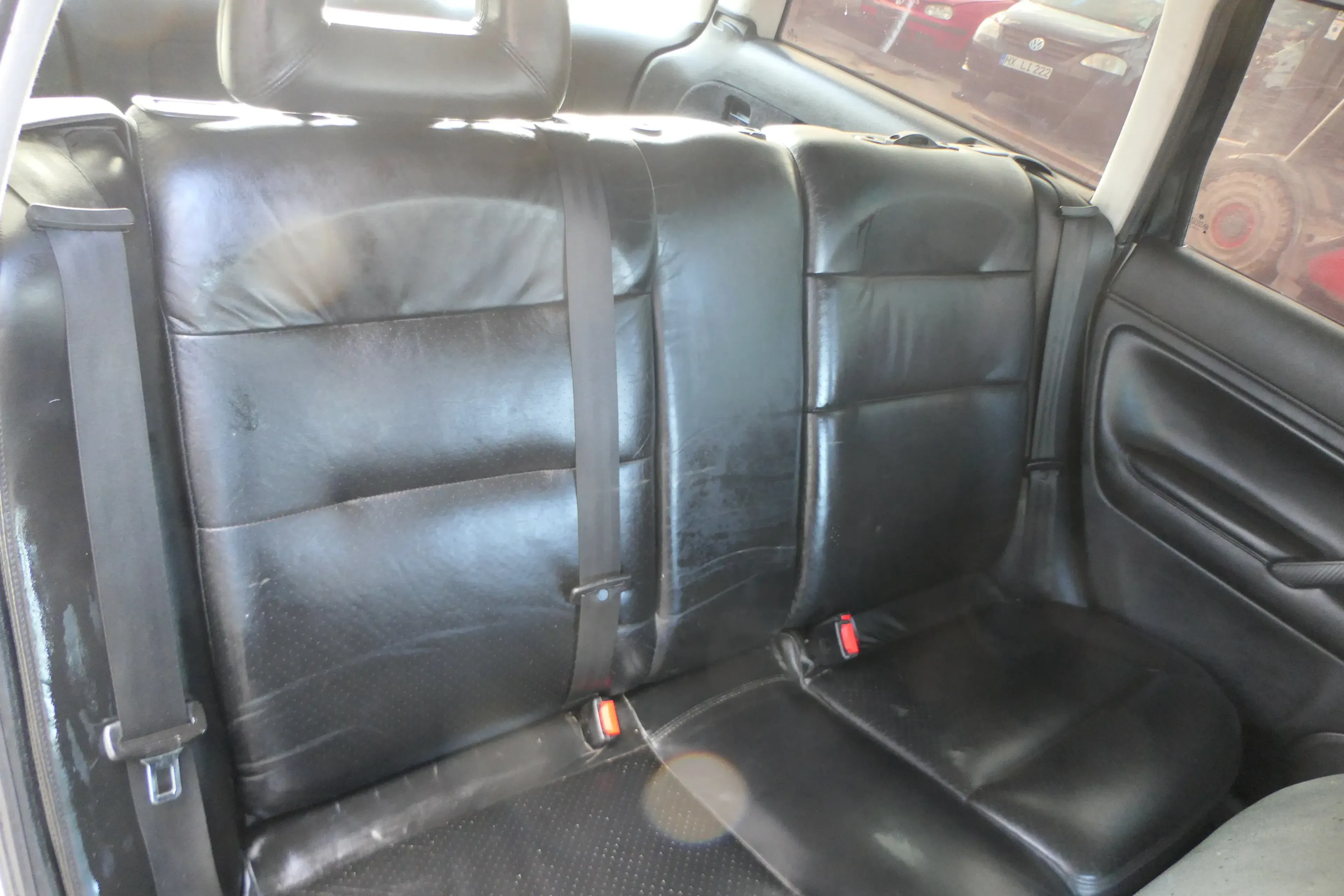 VW Passat 3B 3BG Kombi Sitz Rückbank Rücksitzbank Sitzfläche Sitze Leder schwarz - Bild 1