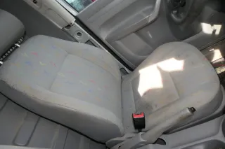 VW Caddy 3 2k Sitz Fahrersitz vorne links Fahrer (ohne Kopfstütze) - Bild 3