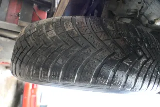 4x Felgen Caddy 2K 195/65 R15 Winterreifen Felge 6jx15H2 ET47 Reifen 6-7mm - Bild 2