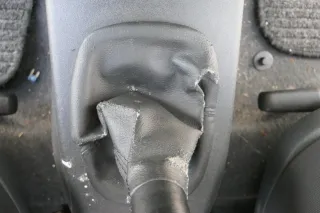 VW Lupo Polo 6N2 Schaltknauf Schaltsack Schaltung Schaltknüppel schwarz Leder - Bild 5
