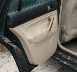 1x VW Golf 4 1J Kombi Türverkleidung Verkleidung Tür hinten links hellbeige besc - Bild 3