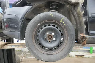 4x VW Golf 6 Plus 5M 195/65 R15 91T Winterreifen M+S Felgen Reifen M&S   ca. 6mm - Bild 4