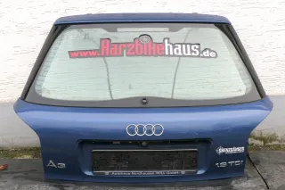 Audi A3 8L Facelift Heckklappe Kofferraumklappe Klappe hinten blau LW5Z - Bild 1