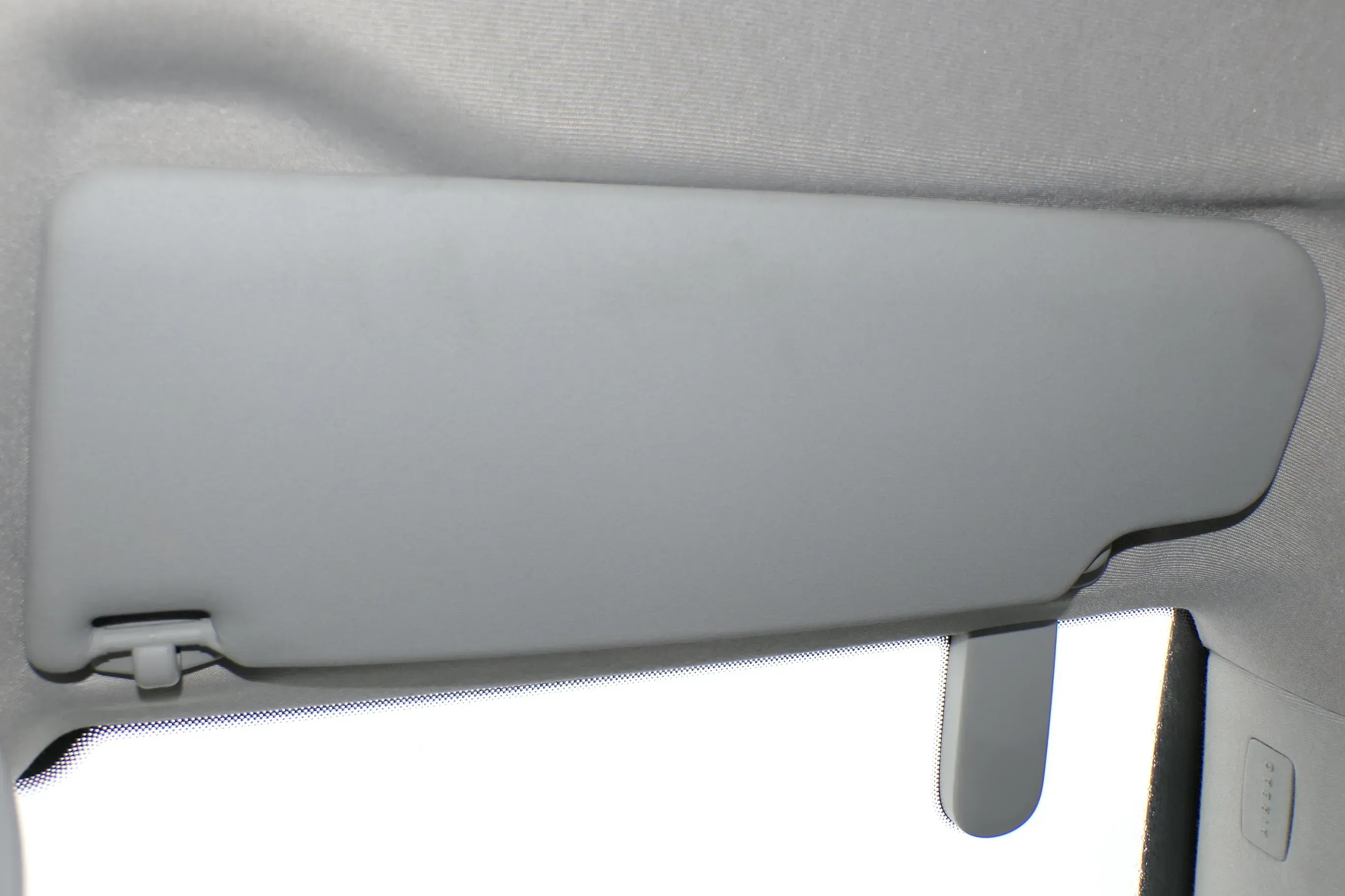 Seat Altea 5P XL Sonnenblenden Sonnenblende grau rechts 5P0857552F Sonne - Bild 1