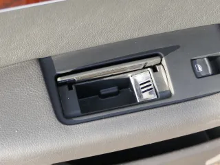 1x A6 4F Türverkleidung Verkleidung Tür hinten links schwarz Leder - Bose Rollo - Bild 3