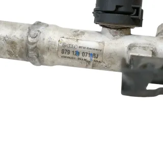 Audi A6 4F Kühlrohr Rohr Leitung Wasserschlauch Kühlwasserschlauch 079121071BJ - Bild 6