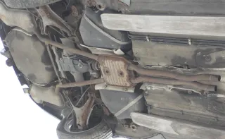 Audi A6 4B Quattro Auspuff Endschalldämpfer + Mittelschalldämpf hinten 2,5 TDI - Bild 2