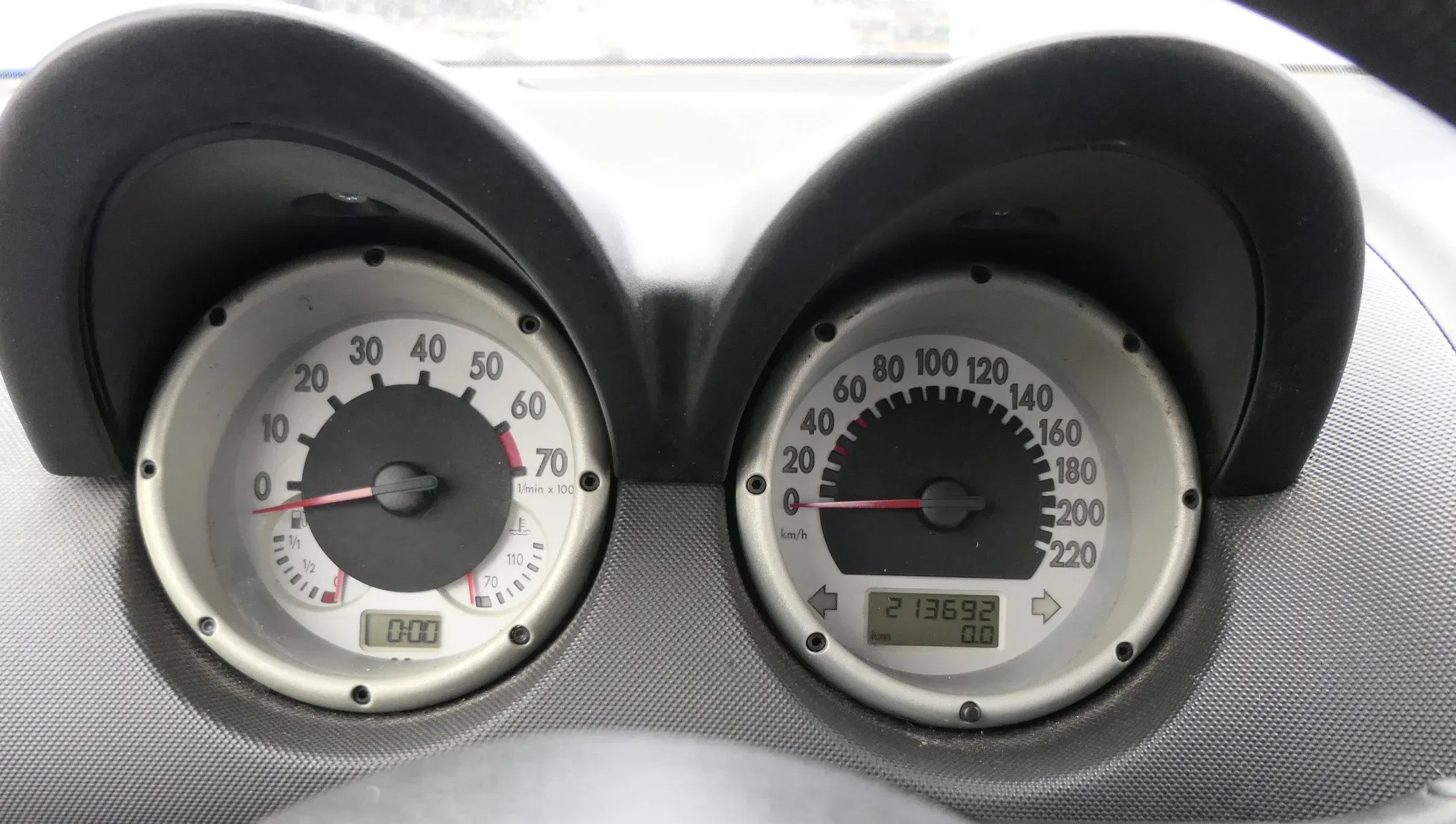 VW Lupo Tacho Tachometer Kombiinstrument 213.000 km 6X0920800 1,0 50PS 75 - Bild 1