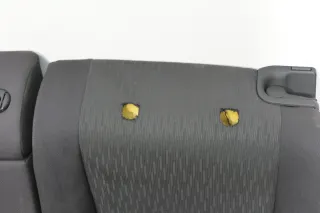 Audi A4 B6 B7 8E Limousine Sitz Rückbank Rücksitzbank hinten schwarz - Bild 2