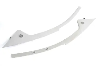 VW Fox 5Z A-Säulen Verkleidung vorne links + rechts grau Lautsprecher Abdeckung - Bild 3