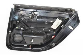 1x Audi A6 4F Türverkleidung Verkleidung Tür hinten links Volterra Leder S-line - Bild 4