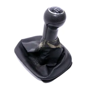 VW Golf 4 Bora Schaltknauf Schaltsack Schaltung Schaltknüppel schwarz 1J0711113C - Bild 3