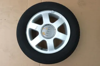 Audi A3 8L Alufelgen Reifen Felgen 195/65 R15 Sommerreifen M+S 8L060125F   3-4mm - Bild 6