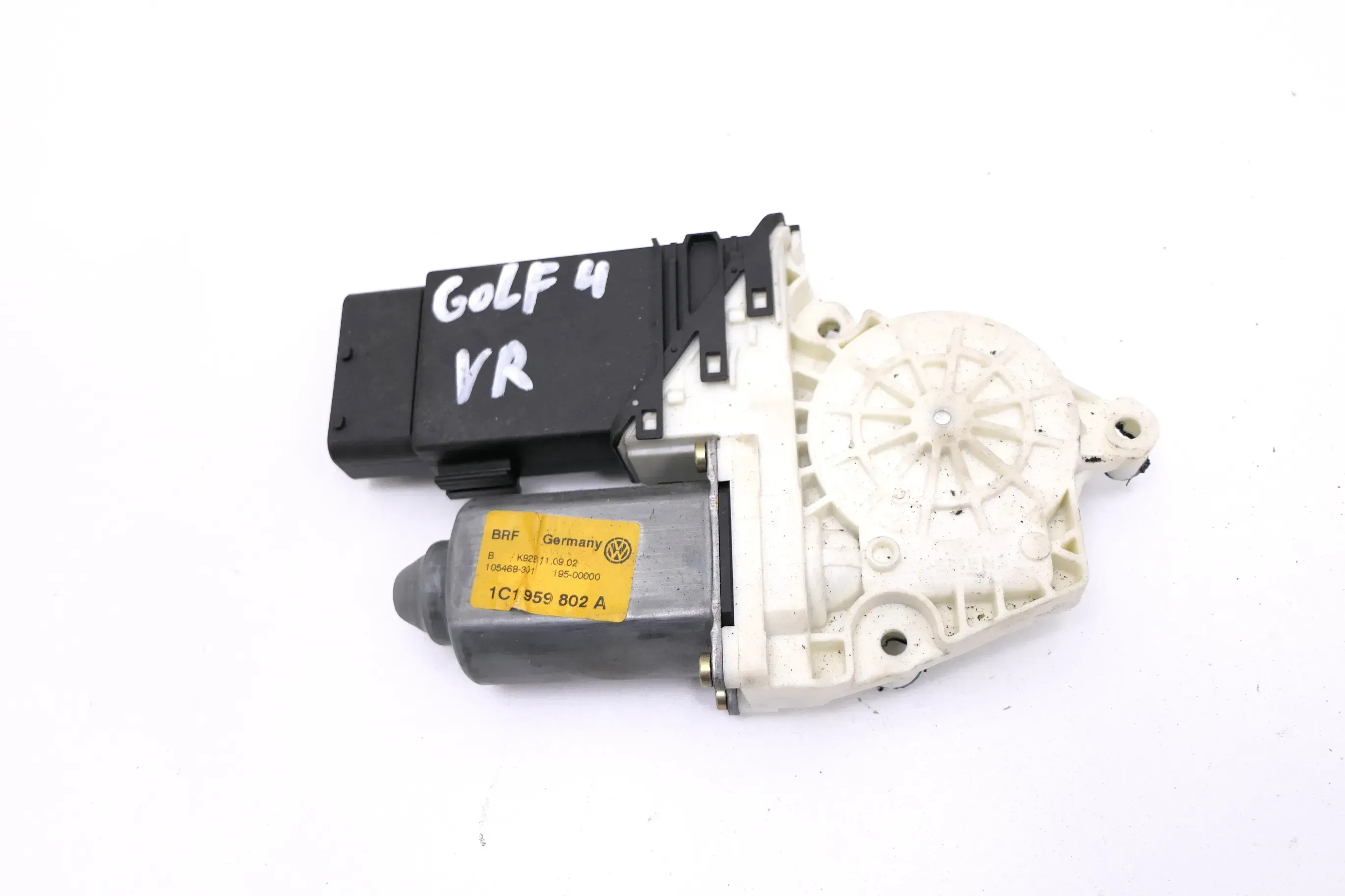 VW Golf 4 Leon ektrischer Fensterheber Motor vorne rechts 1C1959802A Bora - Bild 1