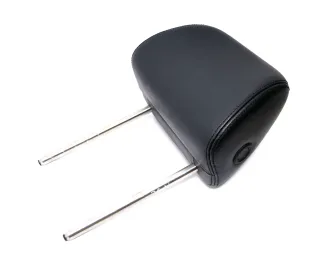 VW Passat 3C Kopfstütze Sitz Sitze vorne rechts oder links schwarz Leder X - Bild 2