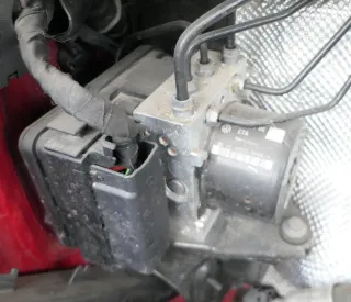 VW Eos A3 ABS Steuergerät Pumpe 1K0614517DE 1K0907375BE 1K0614517CP - Bild 1