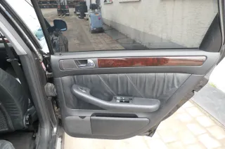 1x Audi A6 4B Türverkleidung Verkleidung Tür hinten rechts Leder onyx - Bild 4