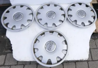 4 Stück Original Audi A4 B5 8E B6 B7 Radzierkappe Radkappe 16 Zoll 4B0601147C ab - Bild 1