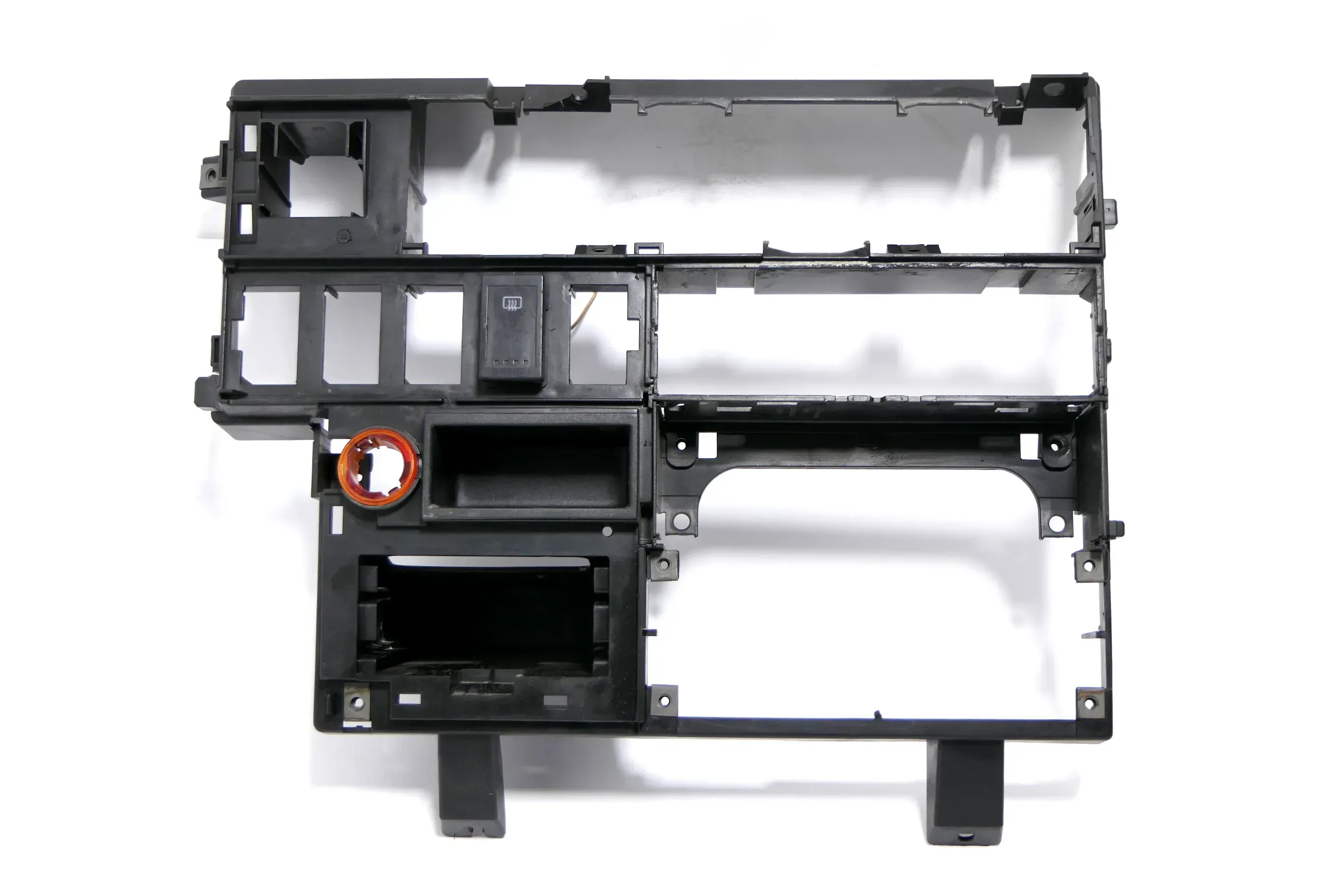 VW T4 Rahmen um Aschenbecher Abdeckung Zigarettenanzünder Lüftungsdüse - Bild 1