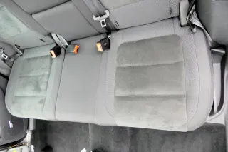 Tiguan 5N Sitz Sitze hinten Rückbank Rücksitzbank 3 Punkt Gurt Lehne Alcantara s - Bild 4