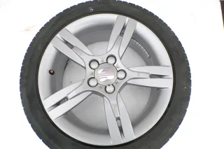 1x Seat Ibiza 6L Alufelge 6L0601025J 6L0 601 025 J 6j x 15 H2 ET43  5x100    3 - Bild 1