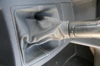 VW Polo 9N 9N3 Schaltknauf Schaltsack Schaltung 6Q1711113G Leder schwarz - Bild 4