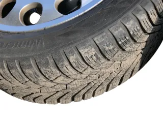 4x A4 B5 A6 4B Alufelgen 205/55 R16 91V Winterreifen Reifen 4B0601025P   7-9mm - Bild 6