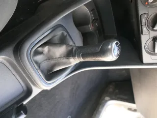 VW Polo 6R 6C Schaltknauf Schaltsack Schaltung Schaltknüppel Leder schwarz - Bild 4