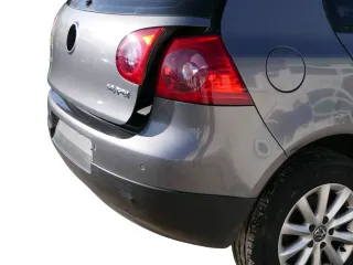 VW Golf 5 1K Limousine Stoßstange hinten Heckstoßstange grau LA7T - Bild 3