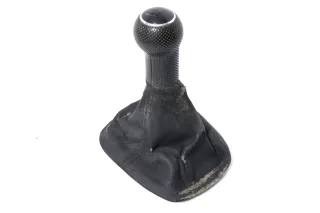VW Golf 4 Bora Schaltknauf Schaltsack Schaltknüppel schwarz 1J0 711 113 TDI groß - Bild 1