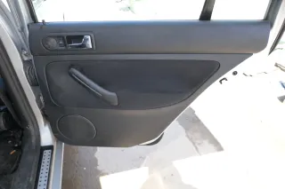 1x VW Golf 4 1J Kombi Türverkleidung Verkleidung Tür hinten rechts schwarz - Bild 1