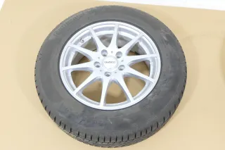 4x Golf 5 6 Alufelgen 215/65R16 98H Winterreifen Reifen 6mm KBA 49925 Dezent - Bild 3