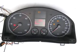 VW Golf 5 1K 5M Plus Tacho Kombiinstrument 1K0920850F /L 1.9 TDI 282.000 km - Bild 1