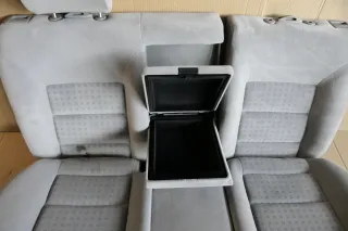 VW Golf 4 Bora Variant Kombi Sitz Rückbank Rücksitzbank Sitzfläche Sitze grau - Bild 3
