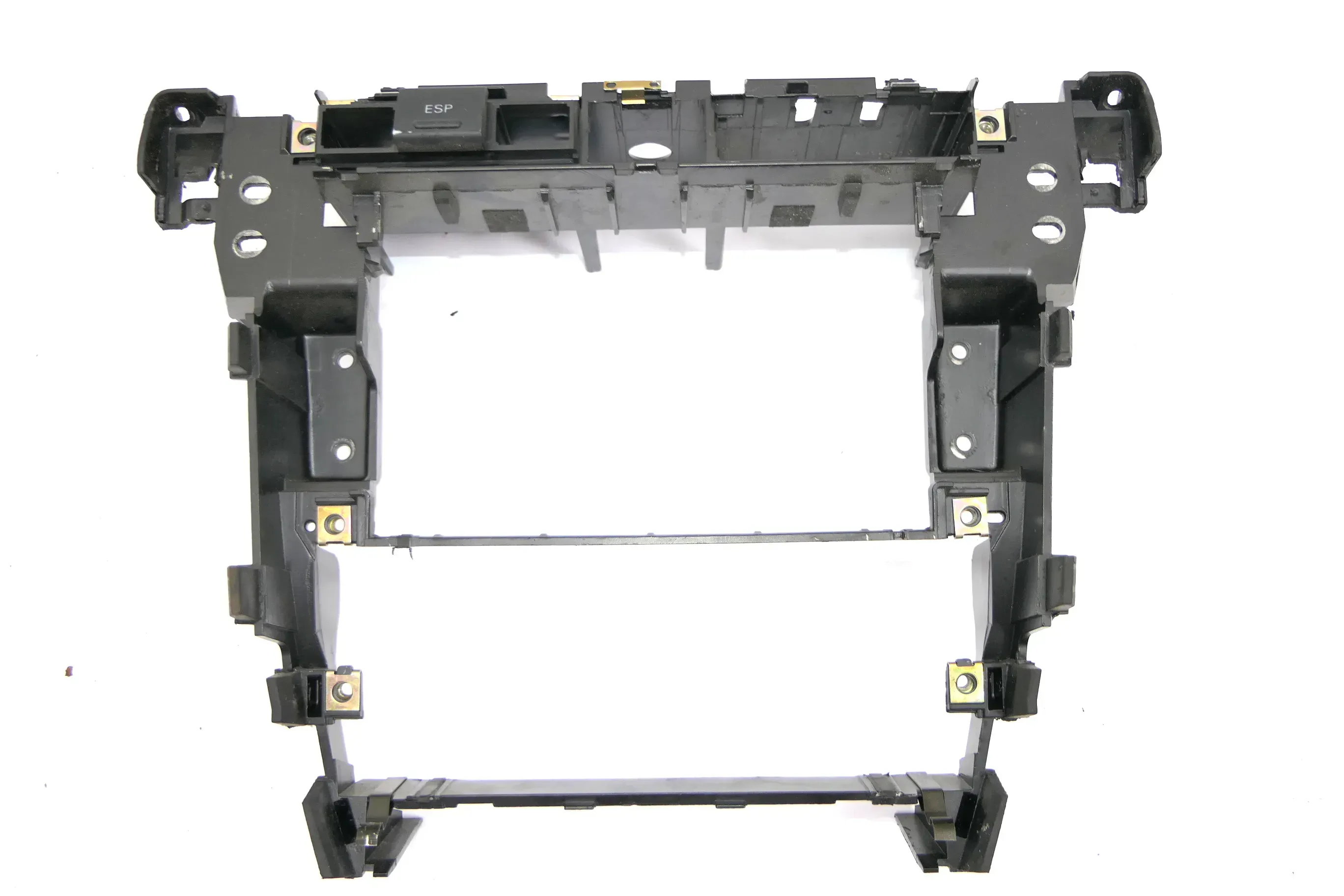 Audi A6 4B Mittelkonsole Verkleidung um Radio Navi Doppel 2 Din Doppeldin origin - Bild 1