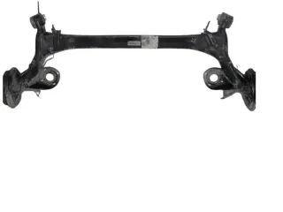 VW Polo 9N3 Ibiza 6L Achse hinten Hinterachse Achsträger mit ABS Trommelbremse - Bild 1