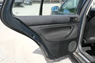 1x VW Golf 4 1J Limousine Türverkleidung Verkleidung Tür hinten links schwarz - Bild 3