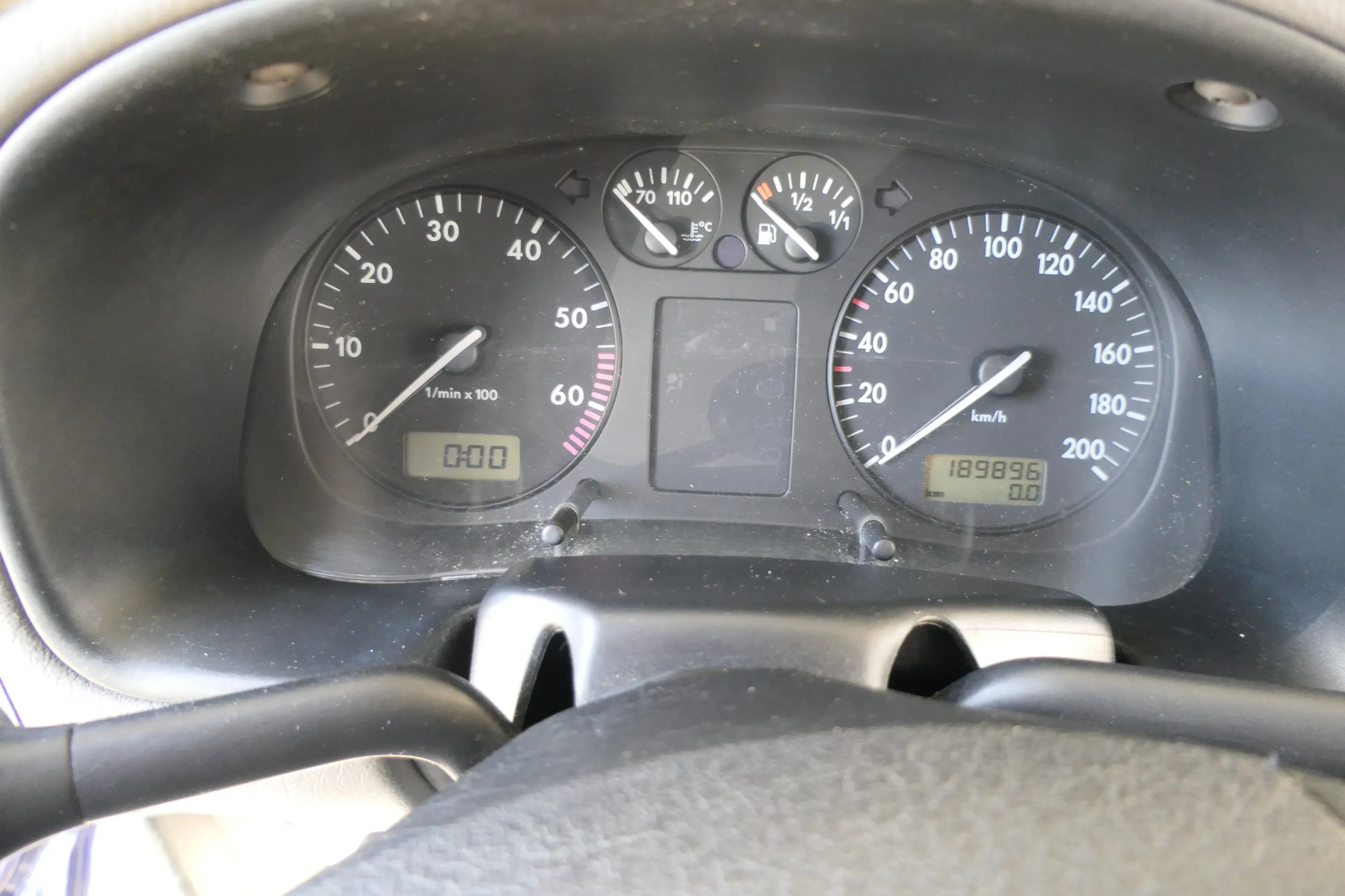 VW Polo 6N Tacho Tachometer Kombiinstrument 189.000km 6N0919860T 6N0919860R - Bild 1