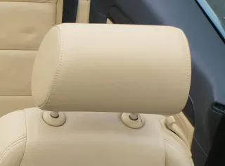 A4 8H Cabrio 8E B6 B7 Kopfstütze vorne links Leder anisgelb gelb Perlnappaleder - Bild 1