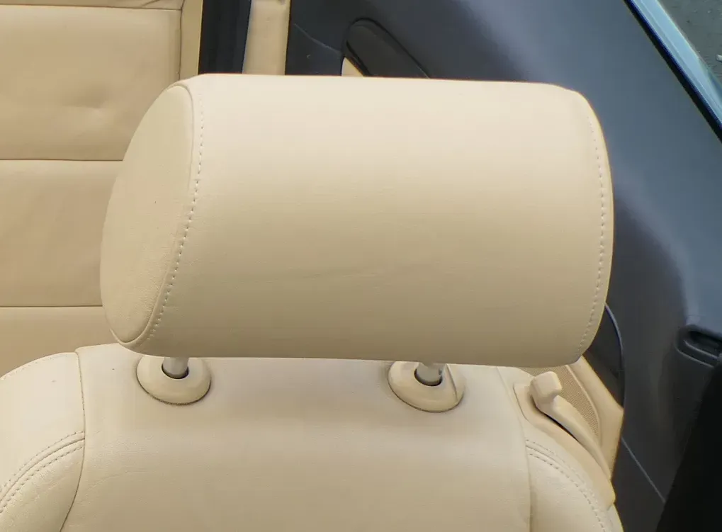 A4 8H Cabrio 8E B6 B7 Kopfstütze vorne links Leder anisgelb gelb Perlnappaleder - Bild 1