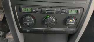 Skoda Octavia 1Z Steuergerät Klimaanlage 1Z0907044AC Heizung - Bild 1