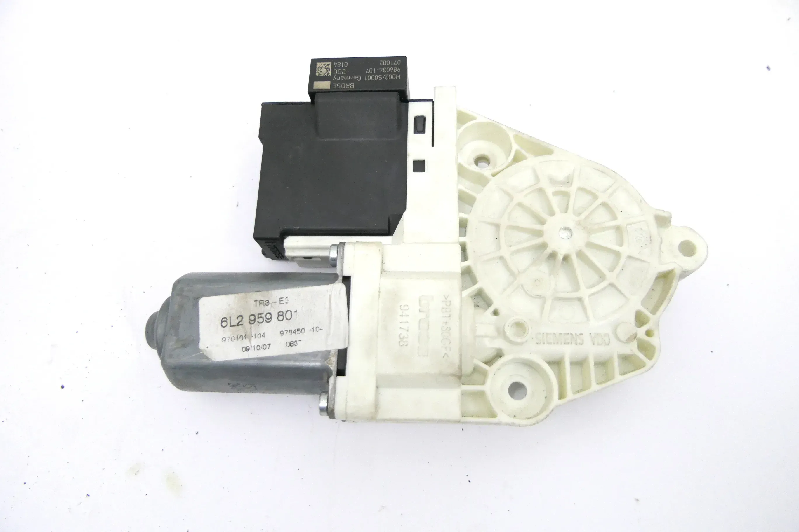 Seat Ibiza 6L ektrischer Fensterheber Motor vorne rechts 6L2959801 - Bild 1
