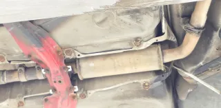 Golf 4 Bora Auspuff Mitte Mitteltopf 1,8 T AGZ AGU AQN AUM A Mittelschalldämpfer - Bild 1