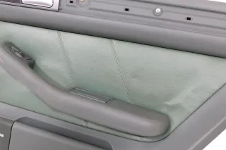 1x Audi A6 4B Türverkleidung Verkleidung Tür hinten rechts Leder grün farngrün - Bild 5