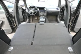 Audi A4 8K B8 Sitz Rückbank Rücksitzbank hinten 3-Punkt-Gurt schwarz soul Atrium - Bild 2