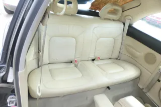 New Beetle 9C Sitz Sitze Rückbank Rücksitzbank Lehne Leder beige besch creme - Bild 5