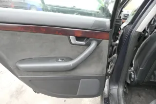 4x Audi A4 8E B6 Türverkleidung Verkleidung Tür vorne + hinten links Alcantara s - Bild 3